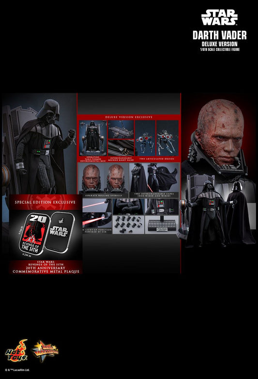 Hot Toys MMS811B - Star Wars : Revenge Of The Sith - Darth Vader Deluxe Version 【Pre-Order】