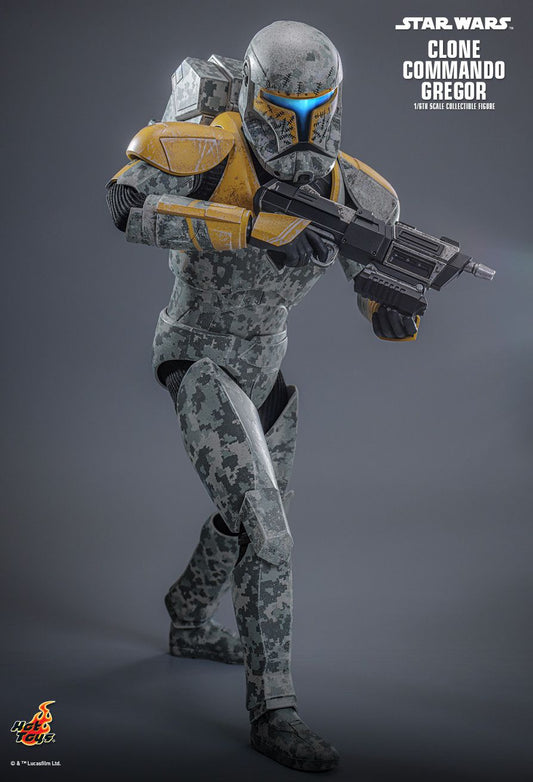 Hot Toys TMS155 - Star Wars : The Clone Wars - Clone Commando Gregor