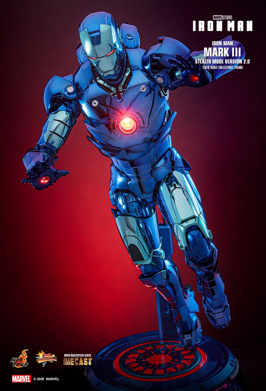 Hot Toys MMS814 - Marvel Comics - Iron Man - Iron Man Mark III Stealth Mode Version