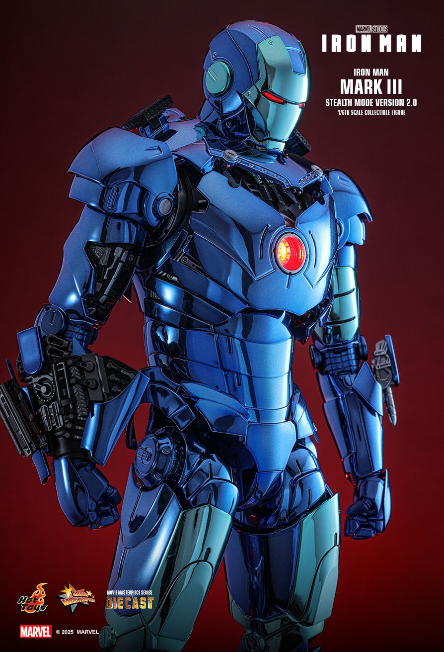 Hot Toys MMS814 - Marvel Comics - Iron Man - Iron Man Mark III Stealth Mode Version