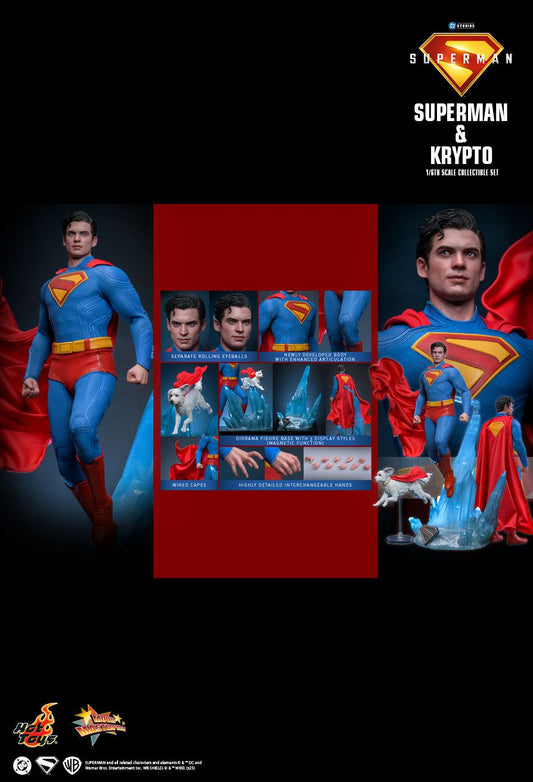 Hot Toys MMS812 - DC Comics - Superman - Superman & Krypto