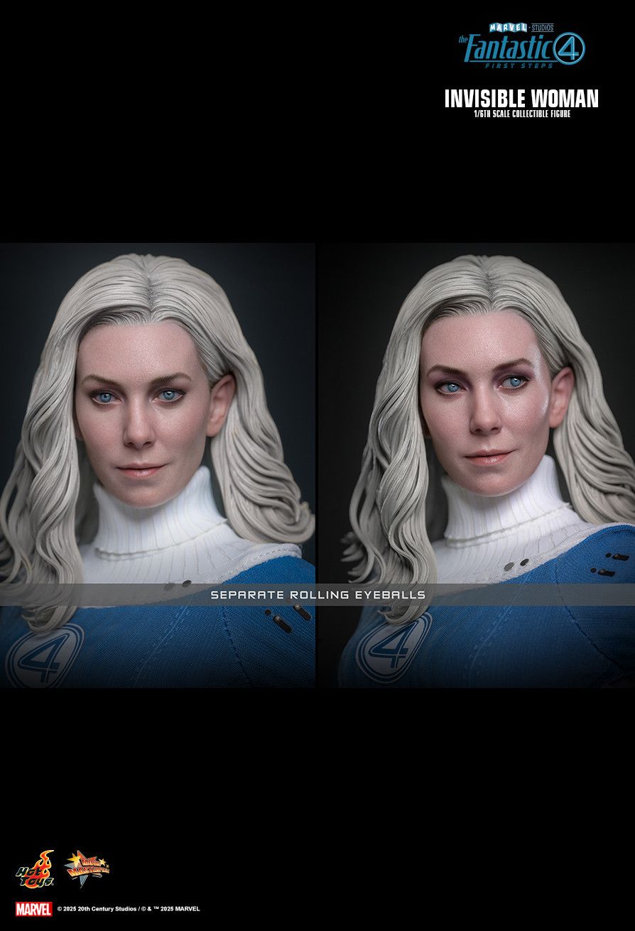 Hot Toys MMS823 - Marvel Comics - The Fantastic Four : First Steps - Invisible Woman 【Pre-Order】
