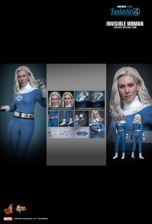 Hot Toys MMS823 - Marvel Comics - The Fantastic Four : First Steps - Invisible Woman 【Pre-Order】