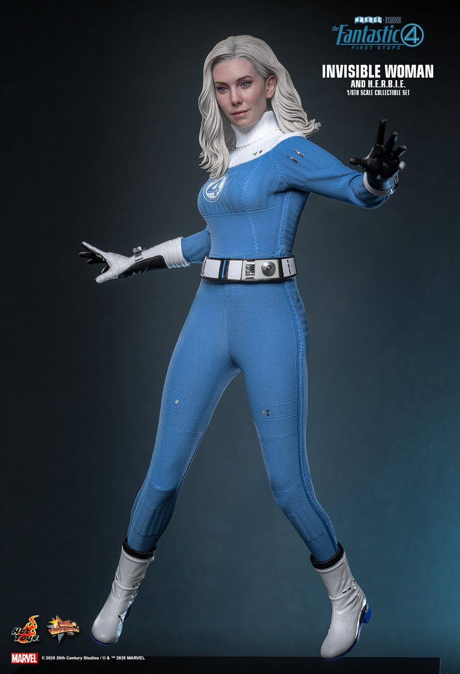 Hot Toys MMS824 - Marvel Comics - The Fantastic Four : First Steps - Invisible Woman & H.E.R.B.I.E 【Pre-Order】
