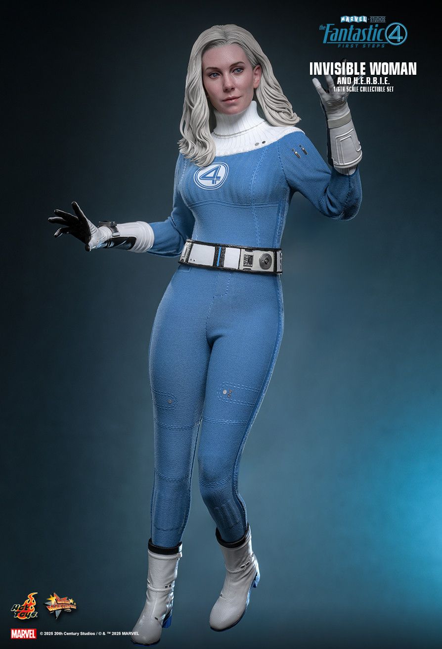 Hot Toys MMS824B - Marvel Comics - The Fantastic Four : First Steps - Invisible Woman & H.E.R.B.I.E 【Pre-Order】