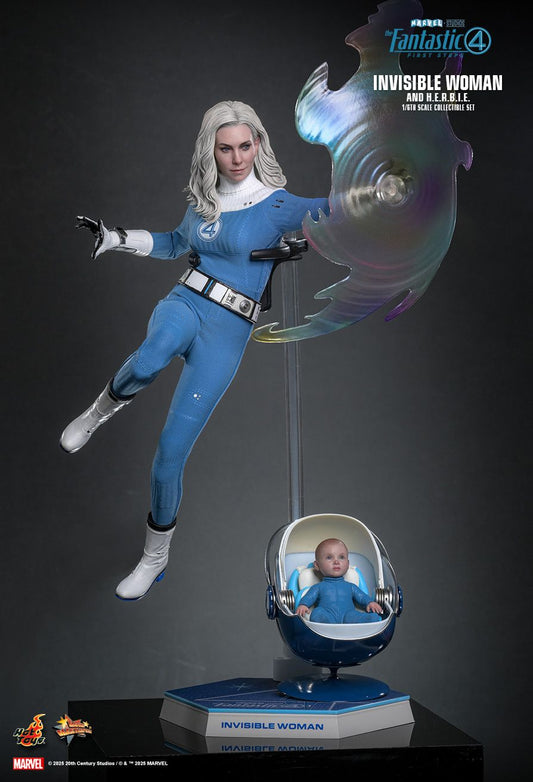 Hot Toys MMS824B - Marvel Comics - The Fantastic Four : First Steps - Invisible Woman & H.E.R.B.I.E 【Pre-Order】