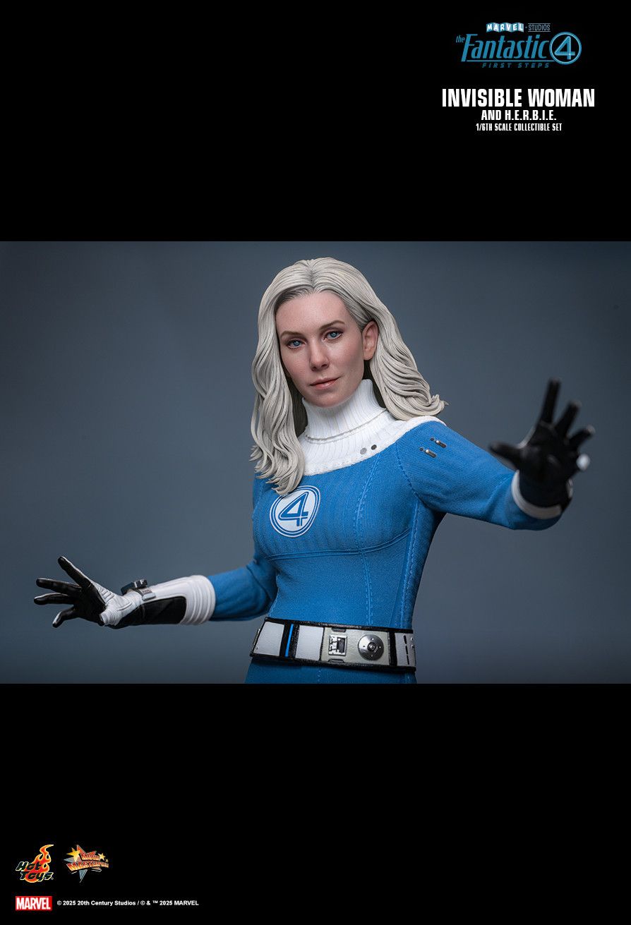 Hot Toys MMS824B - Marvel Comics - The Fantastic Four : First Steps - Invisible Woman & H.E.R.B.I.E 【Pre-Order】