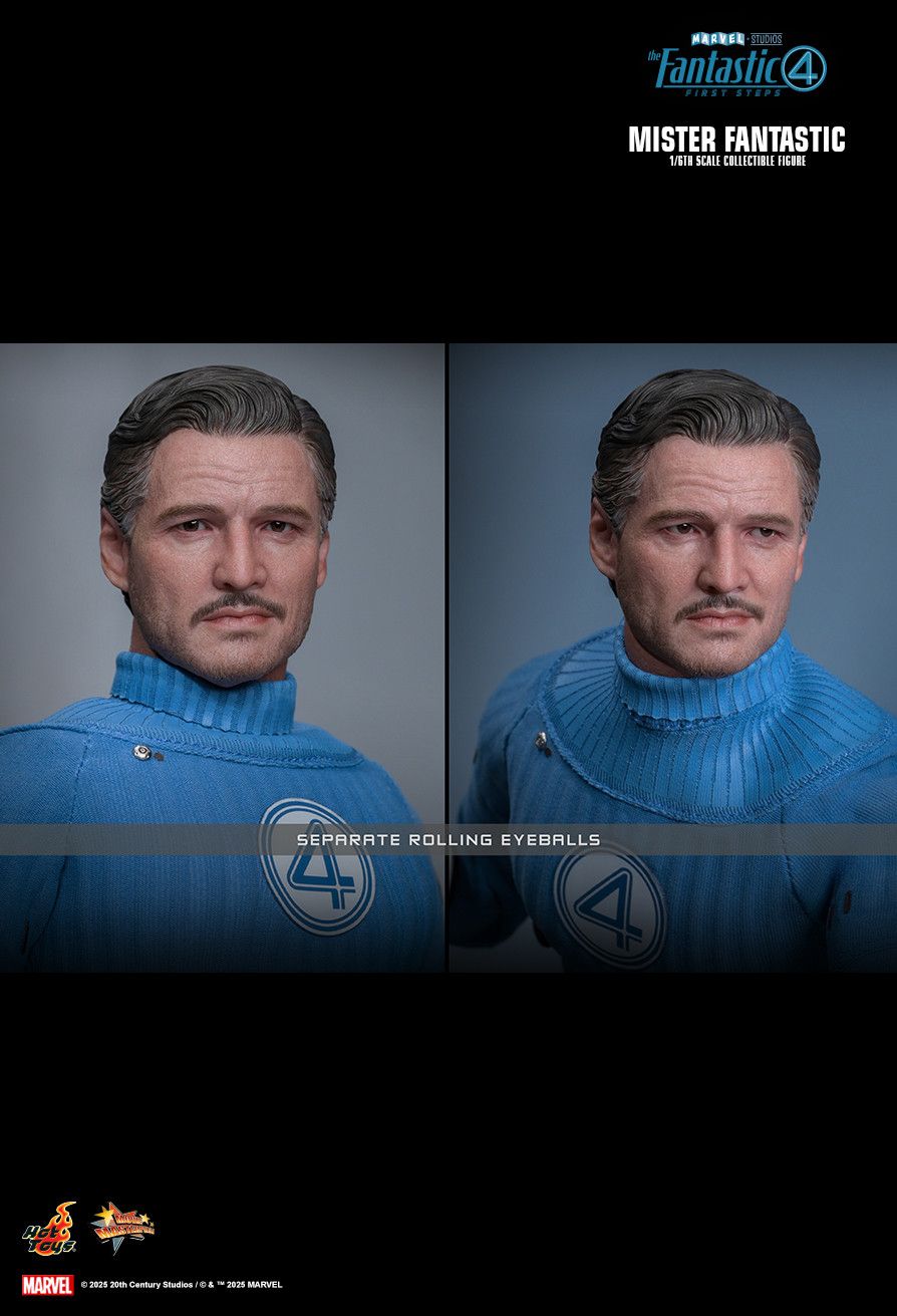 Hot Toys MMS821B - Marvel Comics - The Fantastic Four : First Steps - Mister Fantastic 【Pre-Order】