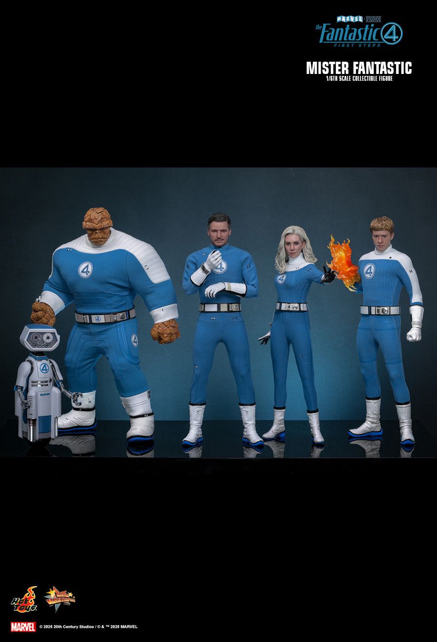Hot Toys MMS821B - Marvel Comics - The Fantastic Four : First Steps - Mister Fantastic 【Pre-Order】