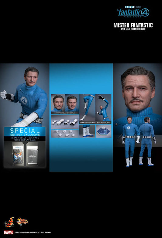 Hot Toys MMS821B - Marvel Comics - The Fantastic Four : First Steps - Mister Fantastic 【Pre-Order】