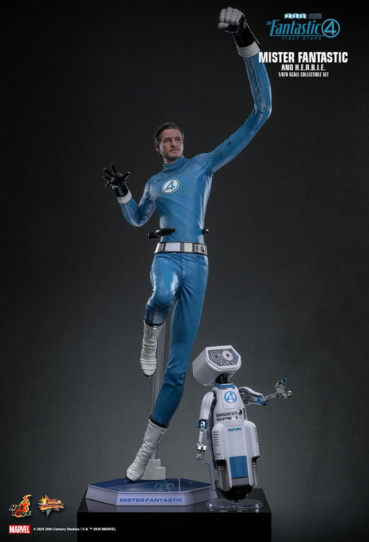 Hot Toys MMS822B - Marvel Comics - The Fantastic Four : First Steps - Mister Fantastic & H.E.R.B.I.E 【Pre-Order】