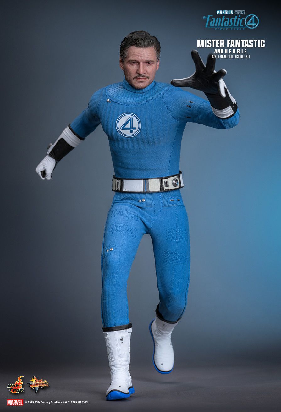 Hot Toys MMS822 - Marvel Comics - The Fantastic Four : First Steps - Mister Fantastic & H.E.R.B.I.E 【Pre-Order】