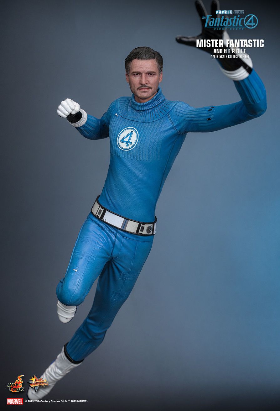 Hot Toys MMS822B - Marvel Comics - The Fantastic Four : First Steps - Mister Fantastic & H.E.R.B.I.E 【Pre-Order】