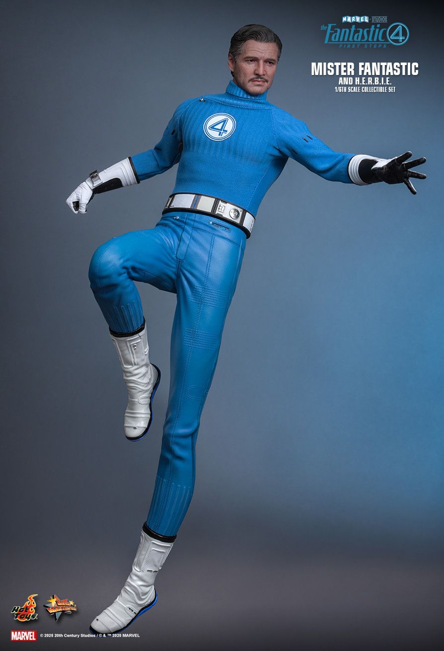 Hot Toys MMS822B - Marvel Comics - The Fantastic Four : First Steps - Mister Fantastic & H.E.R.B.I.E 【Pre-Order】
