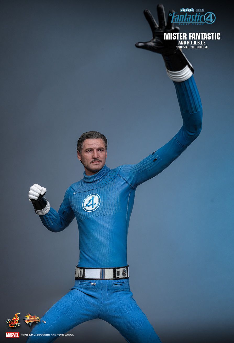Hot Toys MMS822B - Marvel Comics - The Fantastic Four : First Steps - Mister Fantastic & H.E.R.B.I.E 【Pre-Order】