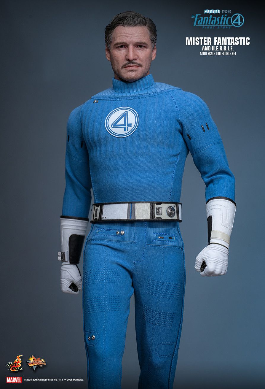 Hot Toys MMS822B - Marvel Comics - The Fantastic Four : First Steps - Mister Fantastic & H.E.R.B.I.E 【Pre-Order】