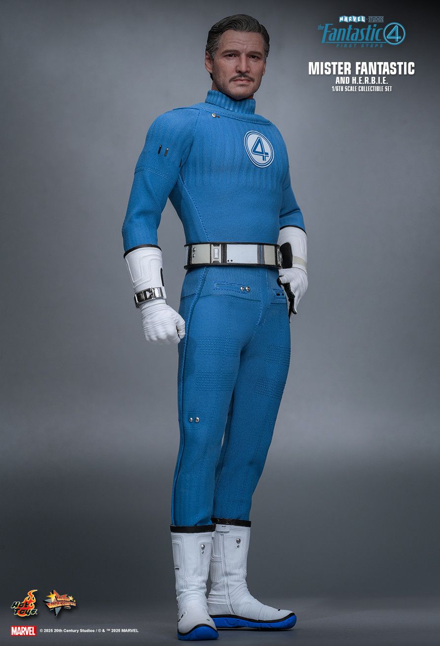 Hot Toys MMS822 - Marvel Comics - The Fantastic Four : First Steps - Mister Fantastic & H.E.R.B.I.E 【Pre-Order】