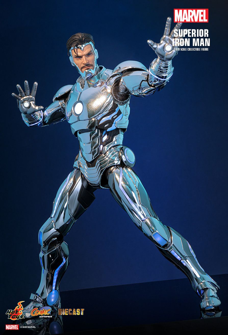 Hot Toys CMS026B - Marvel Comics - Superior Iron Man 【Pre-Order】