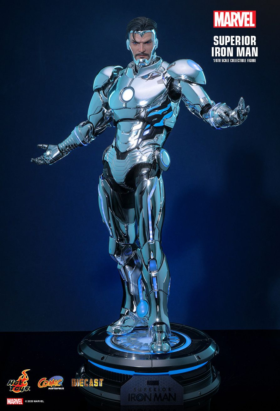 Hot Toys CMS026B - Marvel Comics - Superior Iron Man 【Pre-Order】