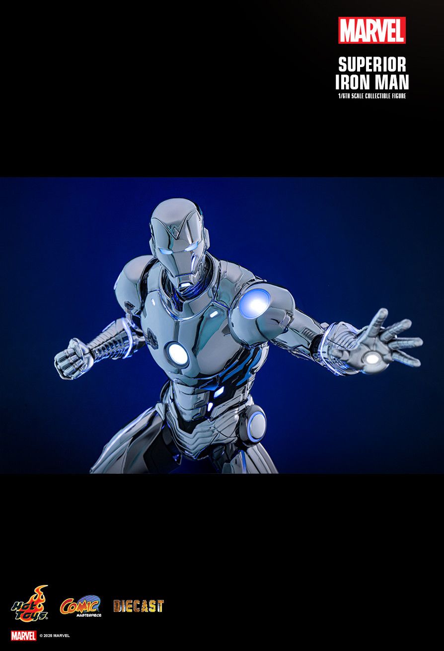 Hot Toys CMS026B - Marvel Comics - Superior Iron Man 【Pre-Order】