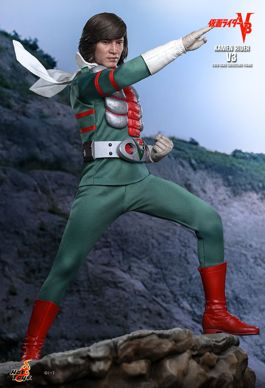 Hot Toys TMS162B - Kamen Rider V3 - Kamen Rider V3 【Pre-Order】