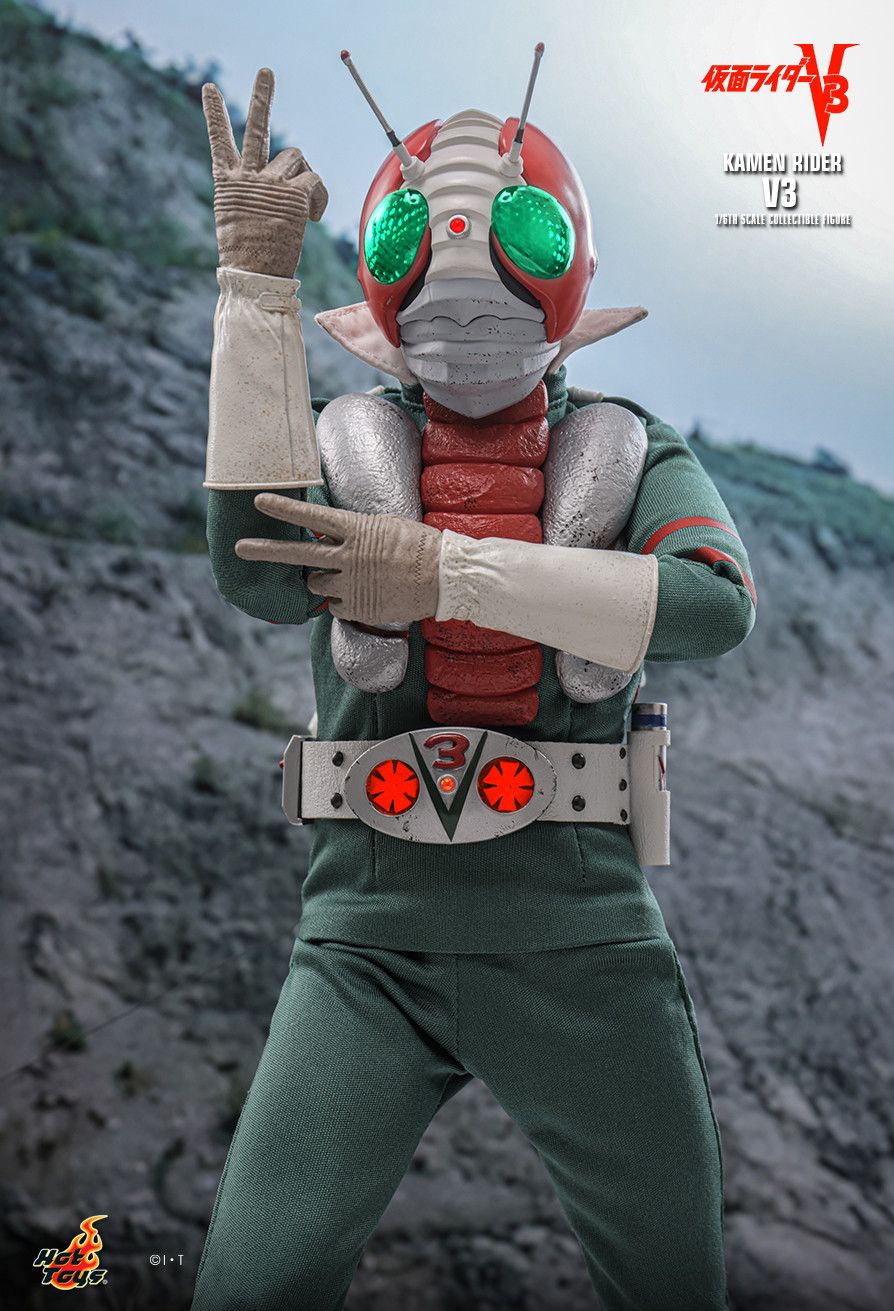 Hot Toys TMS162 - Kamen Rider V3 - Kamen Rider V3 【Pre-Order】