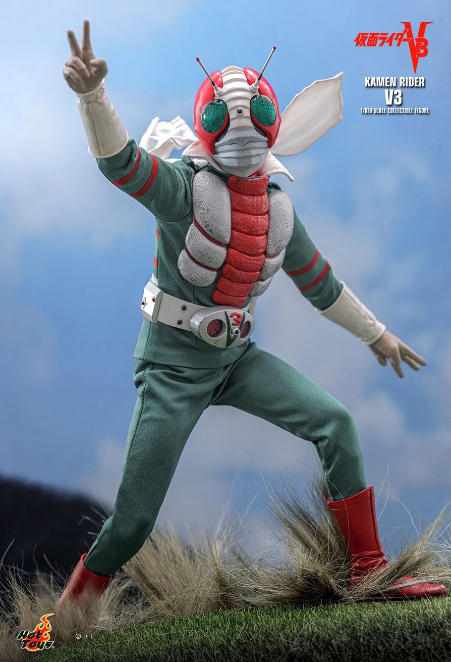 Hot Toys TMS162B - Kamen Rider V3 - Kamen Rider V3 【Pre-Order】