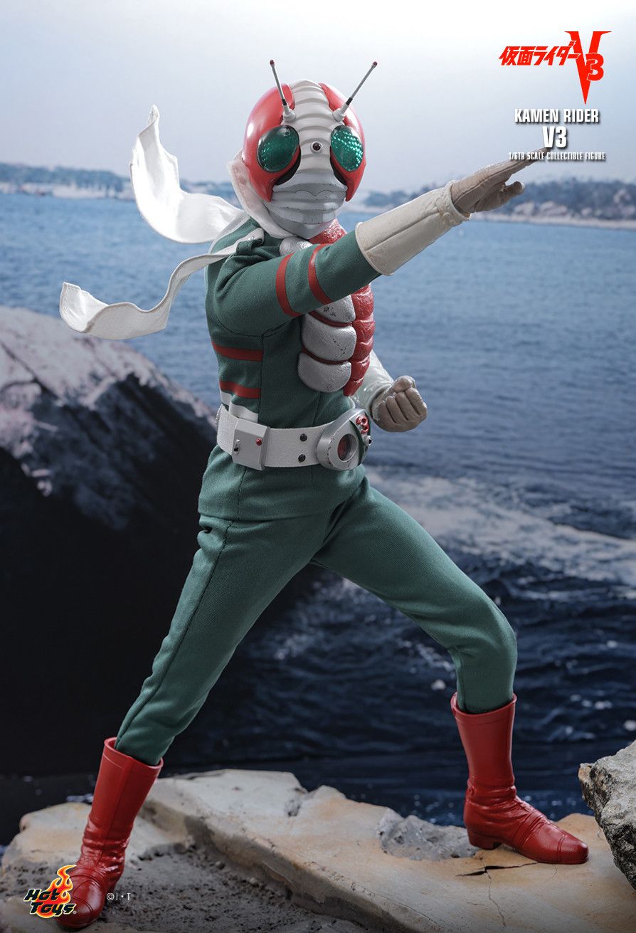 Hot Toys TMS162 - Kamen Rider V3 - Kamen Rider V3 【Pre-Order】