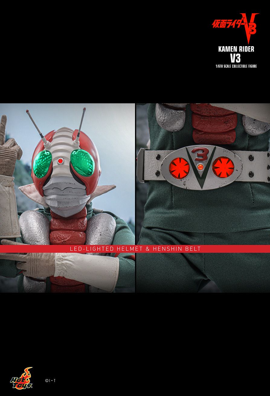Hot Toys TMS162 - Kamen Rider V3 - Kamen Rider V3 【Pre-Order】