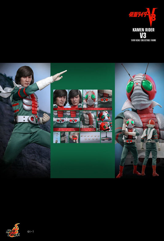 Hot Toys TMS162 - Kamen Rider V3 - Kamen Rider V3 【Pre-Order】