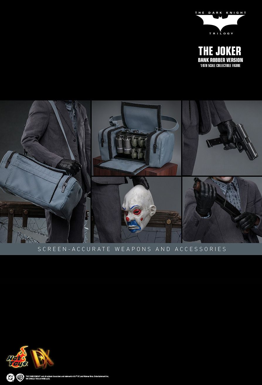Hot Toys DX50B - DC Comics - The Dark Knight Trilogy - The Joker Bank Robber Version 【Pre-Order】