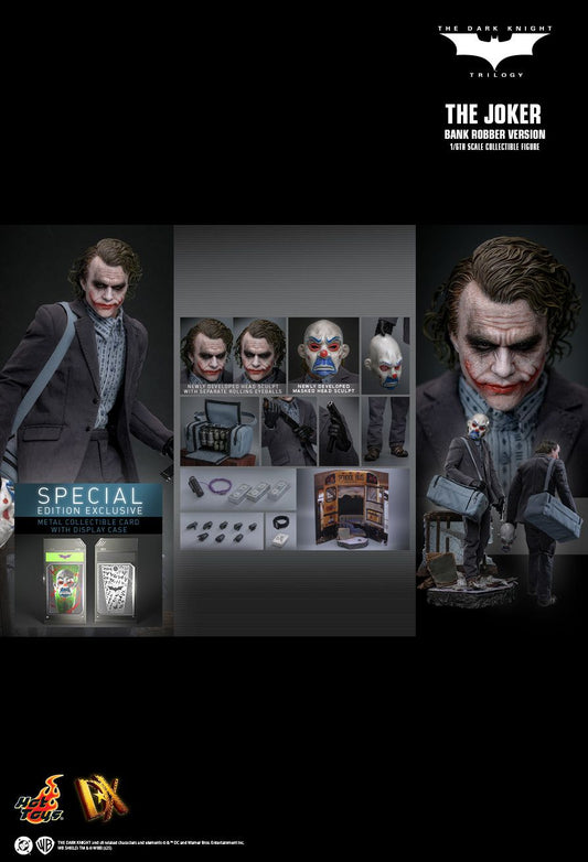 Hot Toys DX50B - DC Comics - The Dark Knight Trilogy - The Joker Bank Robber Version 【Pre-Order】