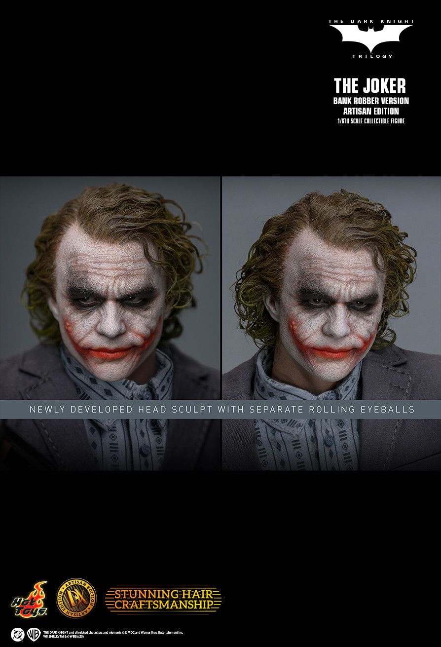 Hot Toys DX51 - DC Comics - The Dark Knight Trilogy - The Joker Bank Robber Version 【Pre-Order】