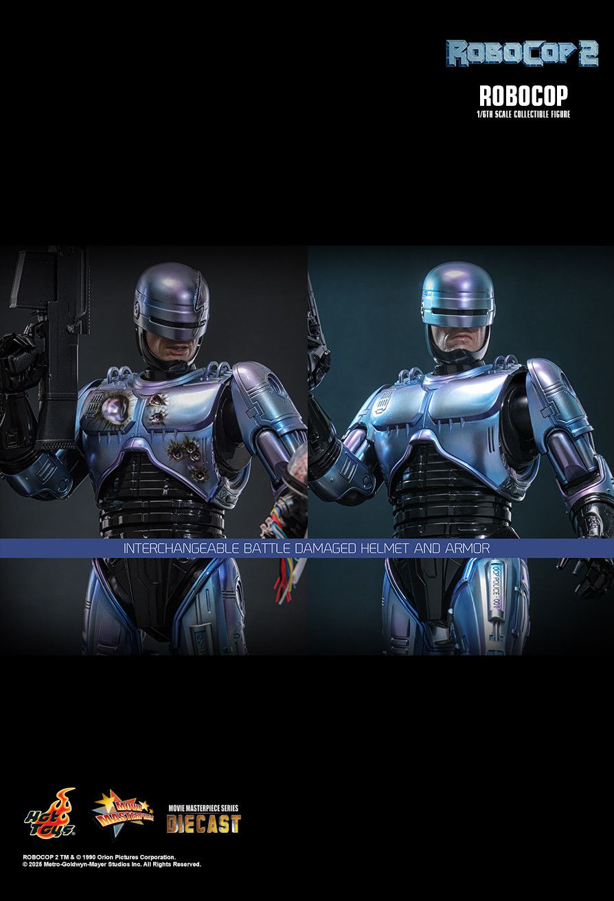Hot Toys MMS827D74B - Robocop 2 - Robocop 【Pre-Order】