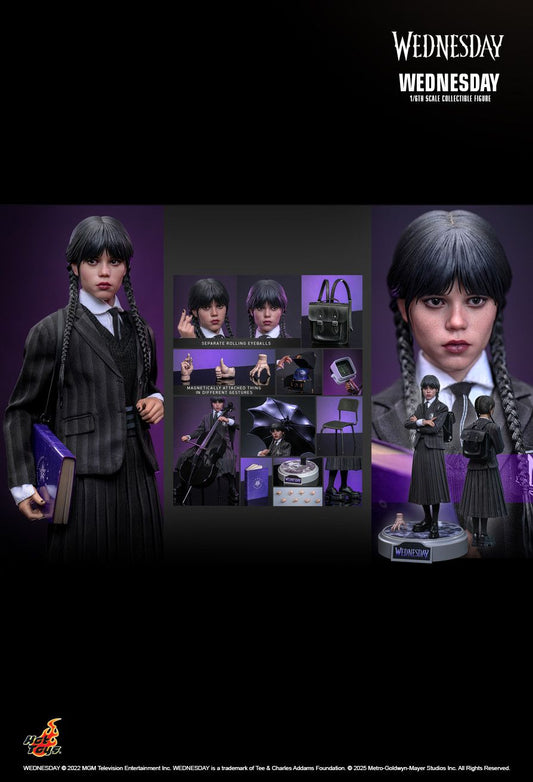 Hot Toys TMS135 - Family Addams : Wednesday - Wednesday Jenna Ortega