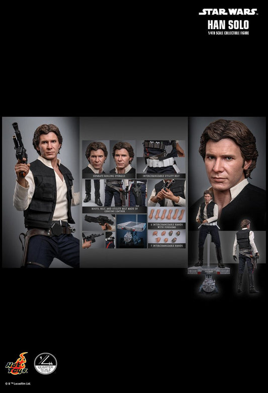 Hot Toys QS026 - Star Wars : A New Hope - Han Solo【Pre-Order】