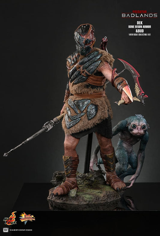Hot Toys MMS873 - Predator : Badlands - Dek Bone Bison Armor & Bud【Pre-Order】