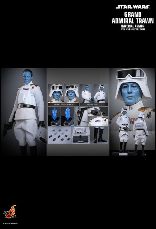 Hot Toys TMS169 - Star Wars : Rebels - Grand Admiral Thrawn Imperial Armor【Pre-Order】