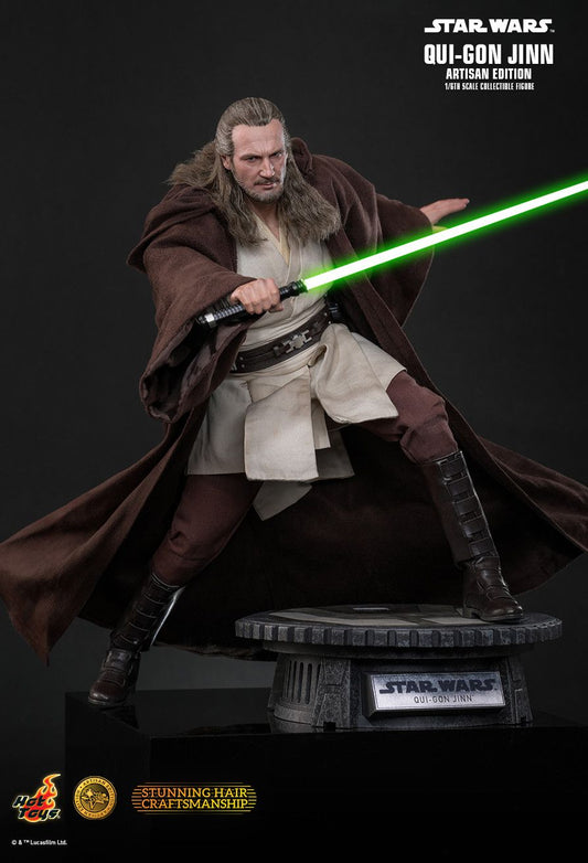 Hot Toys MMS881AE - Star Wars : The Phantom Menace - Qui Gon Jinn【Pre-Order】