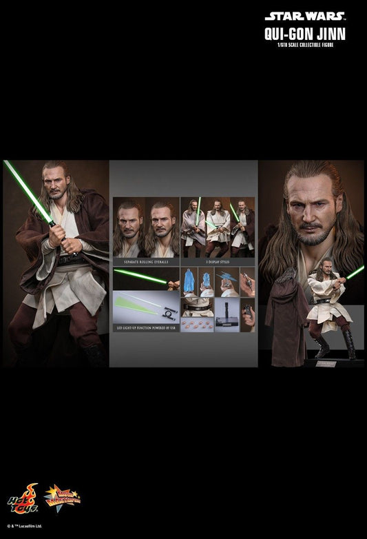 Hot Toys MMS880 - Star Wars : The Phantom Menace - Qui Gon Jinn【Pre-Order】