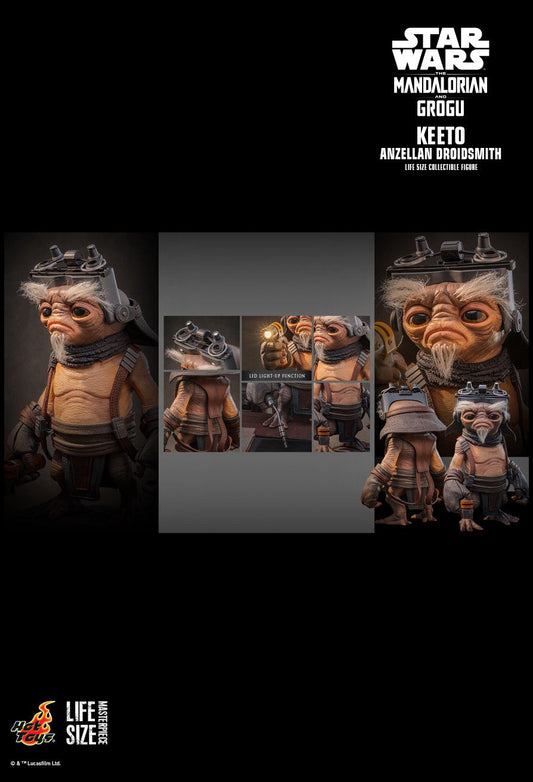 Hot Toys LMS018 - Star Wars : The Mandalorian & Grogu - Keeto Anzellan Droidsmith【Pre-Order】