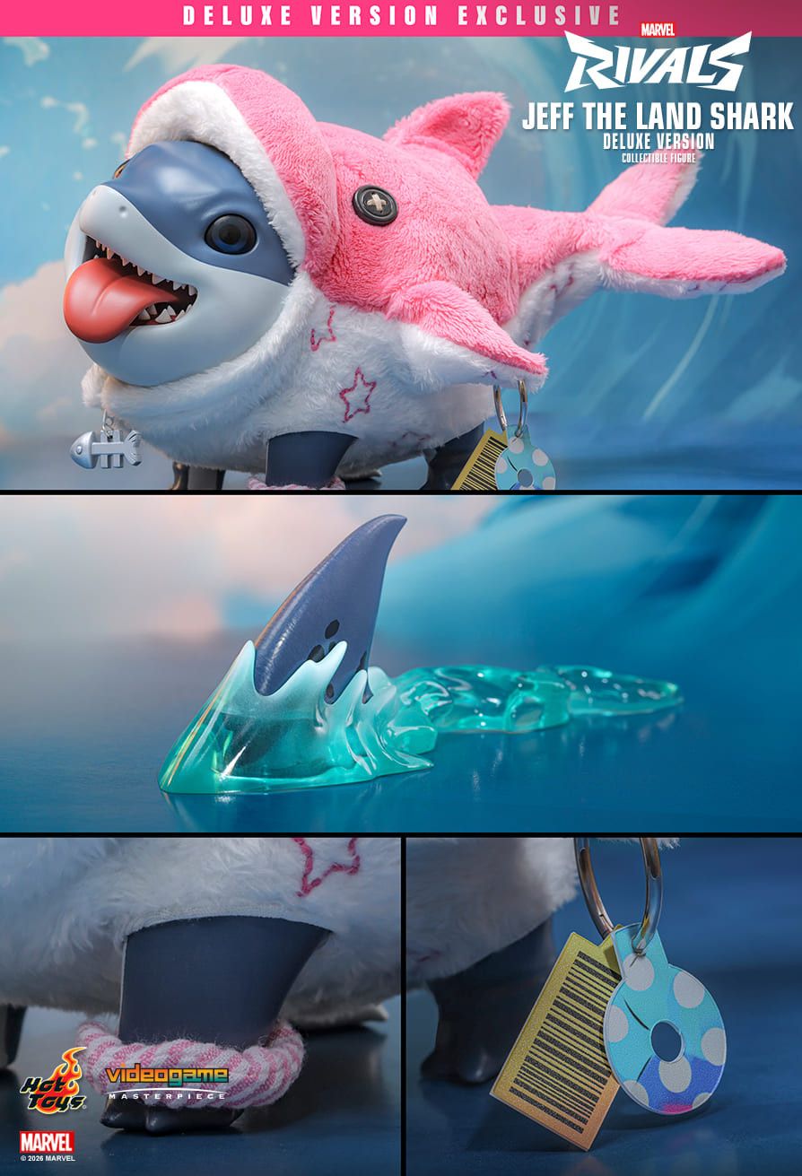 Hot Toys VGM87 - Marvel Rivals - Jeff The Land Shark【Pre-Order】