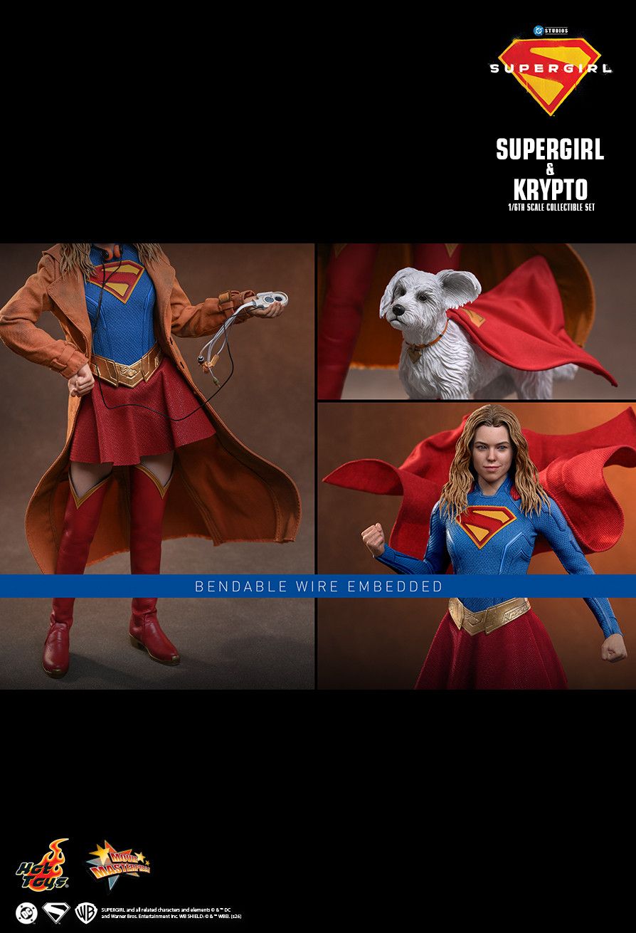 Hot Toys MMS869 - DC Comics - Supergirl - Supergirl & Krypto【Pre-Order】