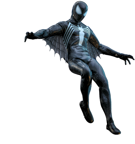 Hot Toys VGM56B - Marvel's Spider Man 2 - Peter Parker Black Suit Deluxe Version