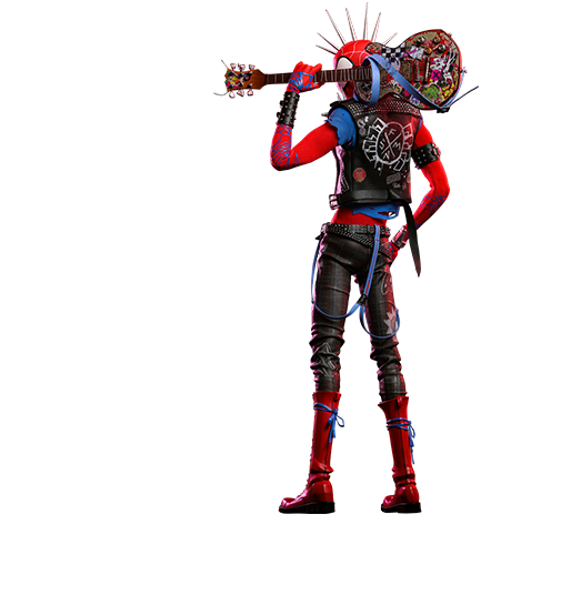 Hot Toys MMS726 - Marvel Comics - Spider-Man : Across The Spider Verse - Spider Punk Standard Version