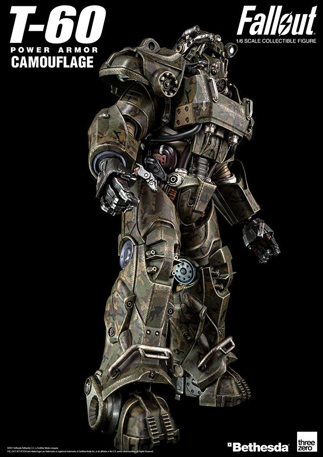Threezero 3Z0178 - Fallout - T‐60 Camouflage Power Armor【Back-Order】