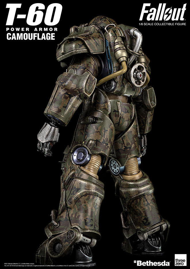 Threezero 3Z0178 - Fallout - T‐60 Camouflage Power Armor【Back-Order】