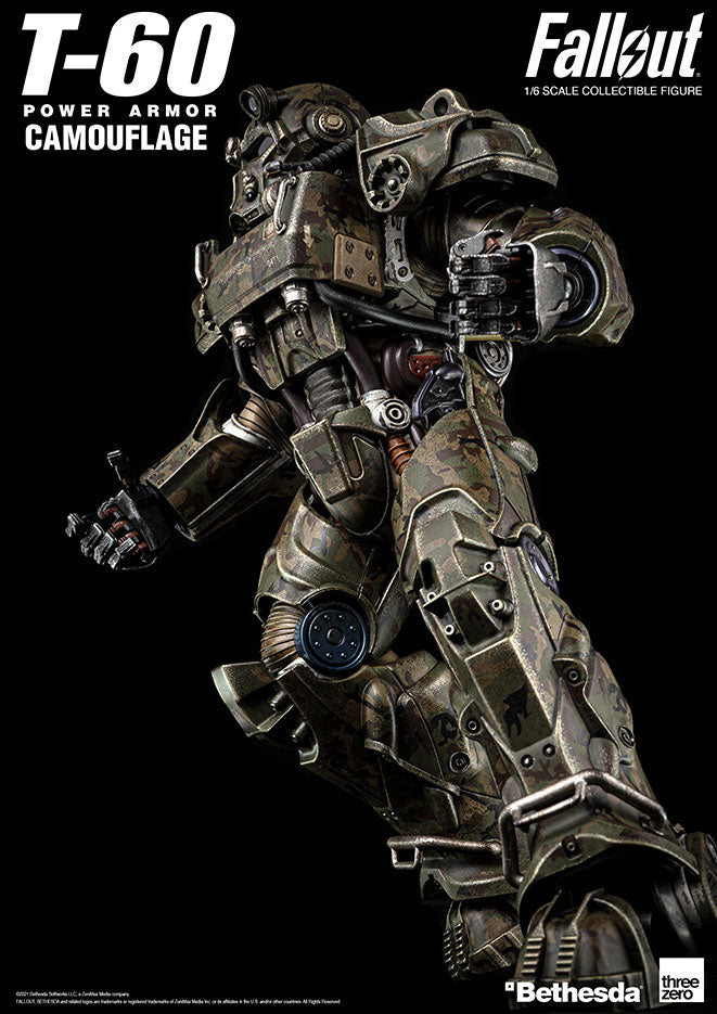 Threezero 3Z0178 - Fallout - T‐60 Camouflage Power Armor【Back-Order】