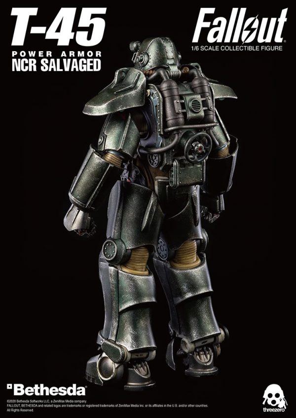 Threezero 3Z0177 - Fallout - T-45 NCR Salvaged Power Armor【Back-Order】