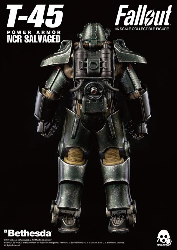 Threezero 3Z0177 - Fallout - T-45 NCR Salvaged Power Armor【Back-Order】